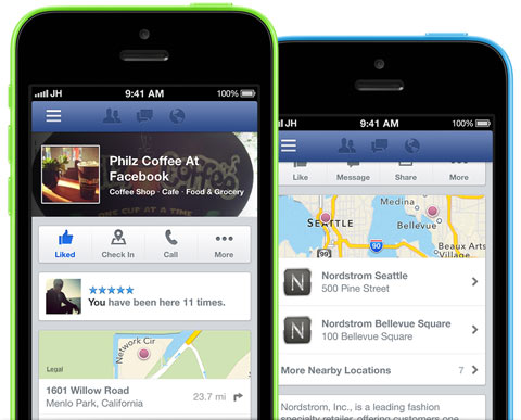 Facebook Mobile Pages